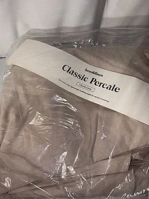Brooklinen Classic Percale Duvet Cover