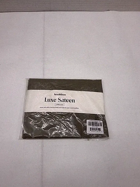 Brooklinen Luxe Pillowcases Standard Fresh Moss