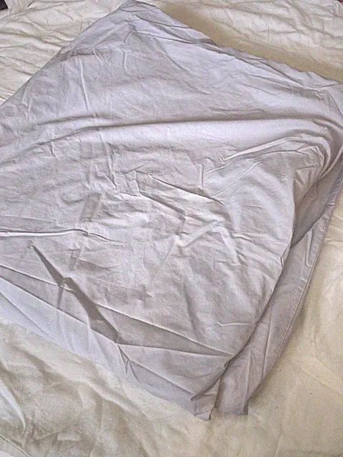 BROOKLINEN QUEEN 100% Cotton SKY DUVET (For Comforter) BEDDING BUTTON CLOSE NEW