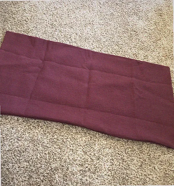 Brooklinen Ribbed Matelasse King Sham Single sham Plum Maroon