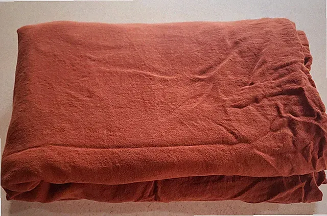 Brooklinen Washed Linen Duvet Cover TWIN/XL | TERRACOTTA (Retails #245) #33