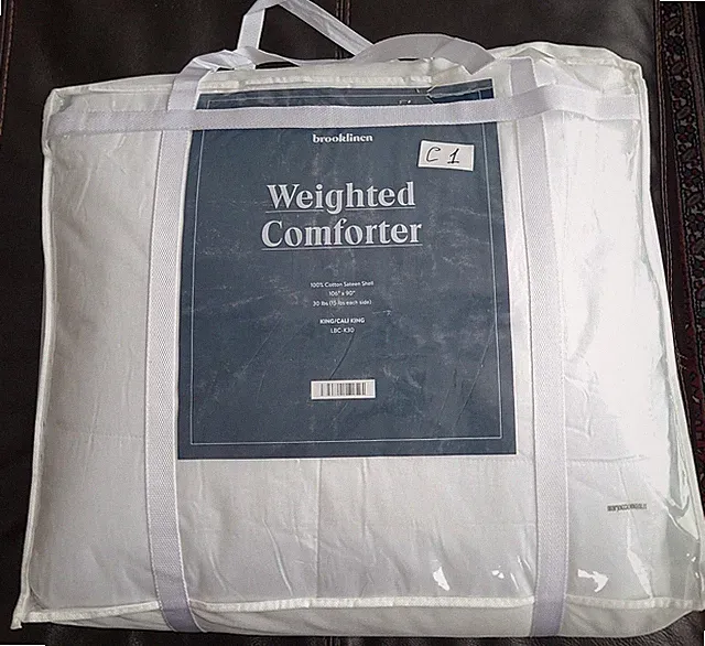 Brooklinen Weighted 30lb Comforter 106"x90" KING/CAL.KING Retails $399 #C1