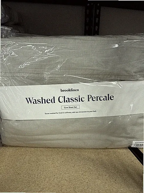 Core Sherlock Set Brooklinen Washed Classic Percale