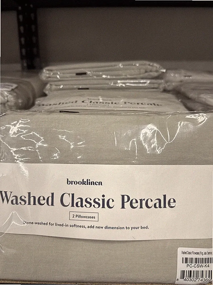 Pillowcases Brooklinen Washed Classic Percale