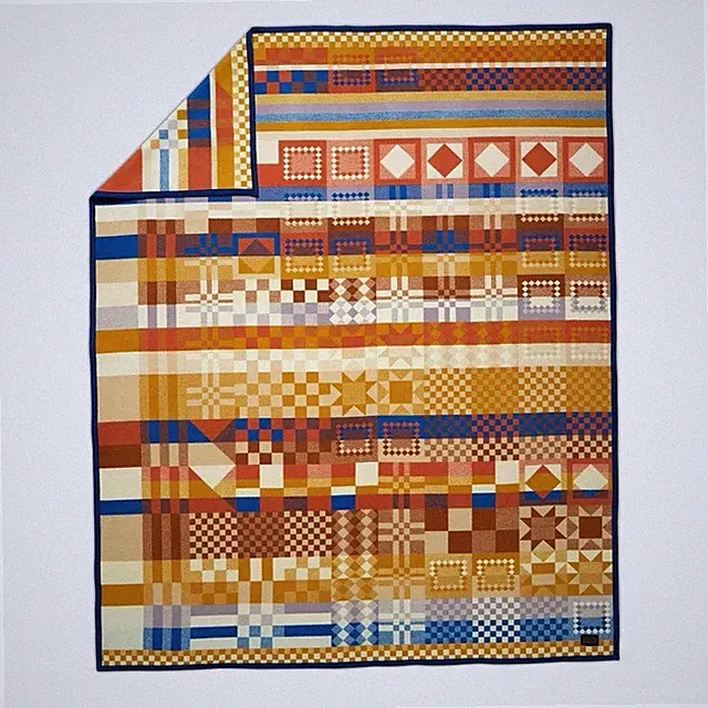Rare New Pendleton Brooklinen 60 x 80" Wool Blanket Made in USA